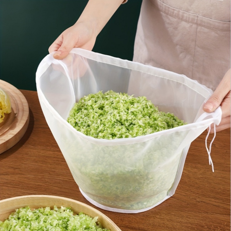 Citrus Juicer Bar - 1個入り 広口 再利用可能 ファインメッシュフィルターバッグ 簡単注ぎ口付き、コーヒー、ジュース、豆乳、ワイン、キッチン飲料用ストレーナーに最適