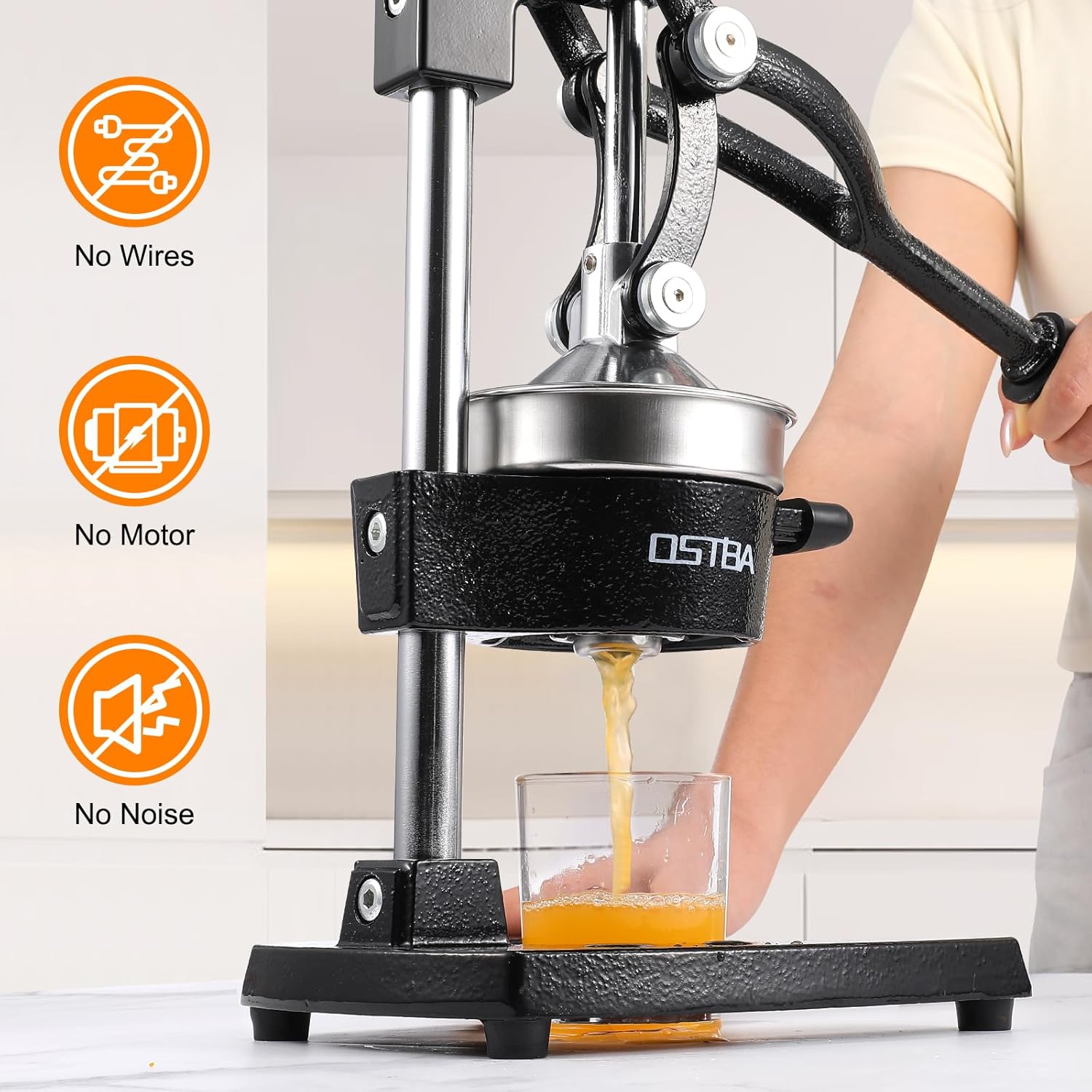鋳鉄製手動柑橘類ジューサー - Citrus Juicer Bar のレビューと価格