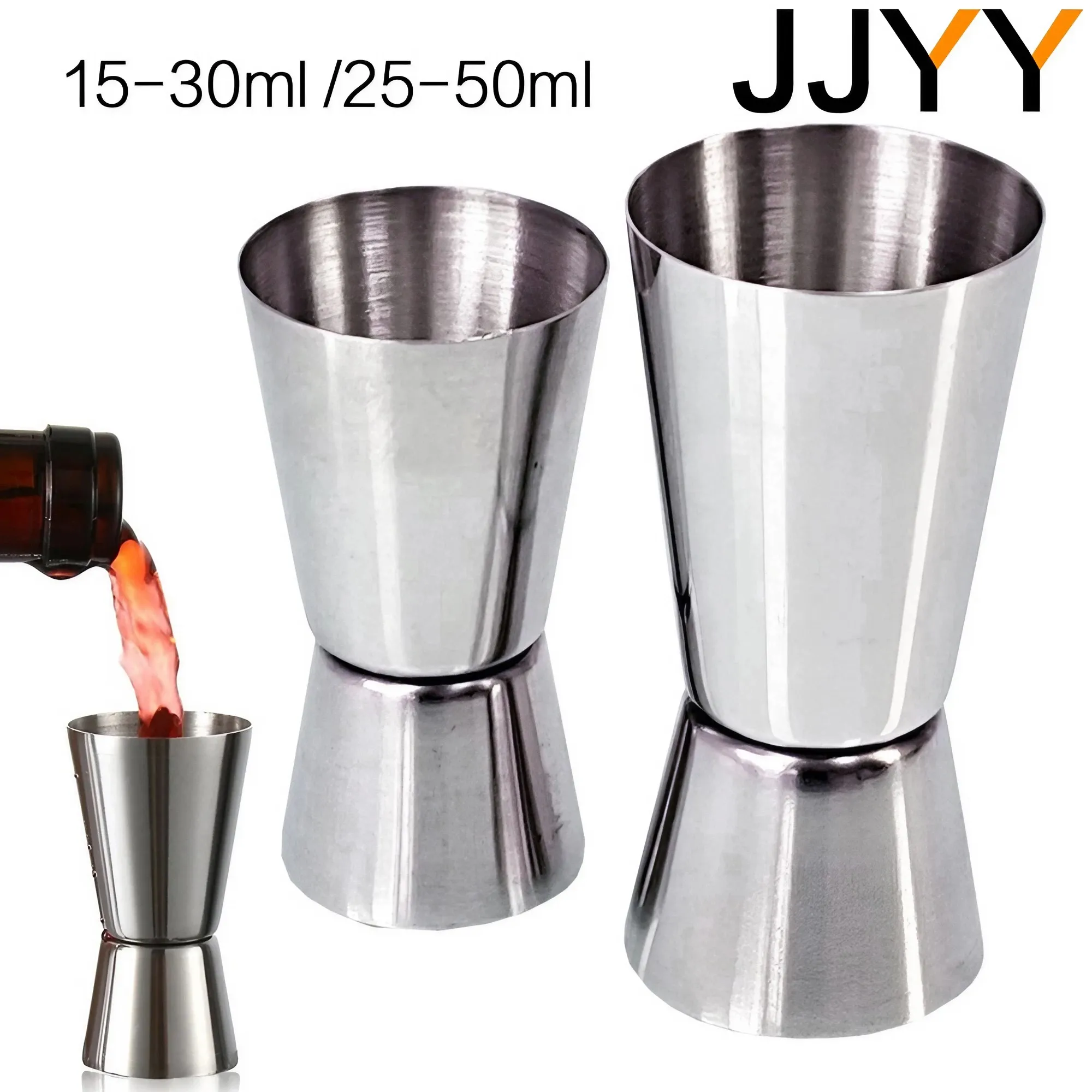 JJYY ステンレス Steel15-30 ミリリットル 2 - Jigger Double Sided のレビューと価格