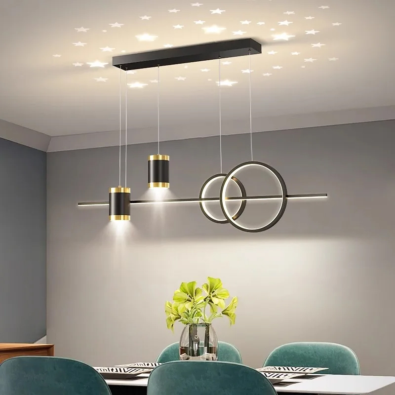 LEDノルディックレストランペンダントライト、モダンミニマリ - Home Bar And Counter のレビューと価格