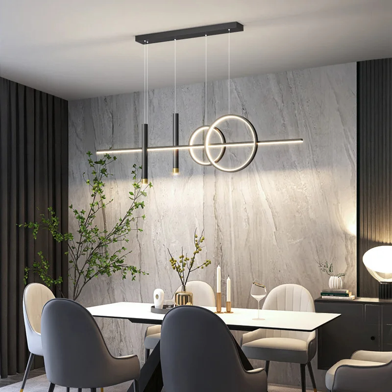 LEDノルディックレストランペンダントライト、モダンミニマリ - Home Bar And Counter のレビューと価格