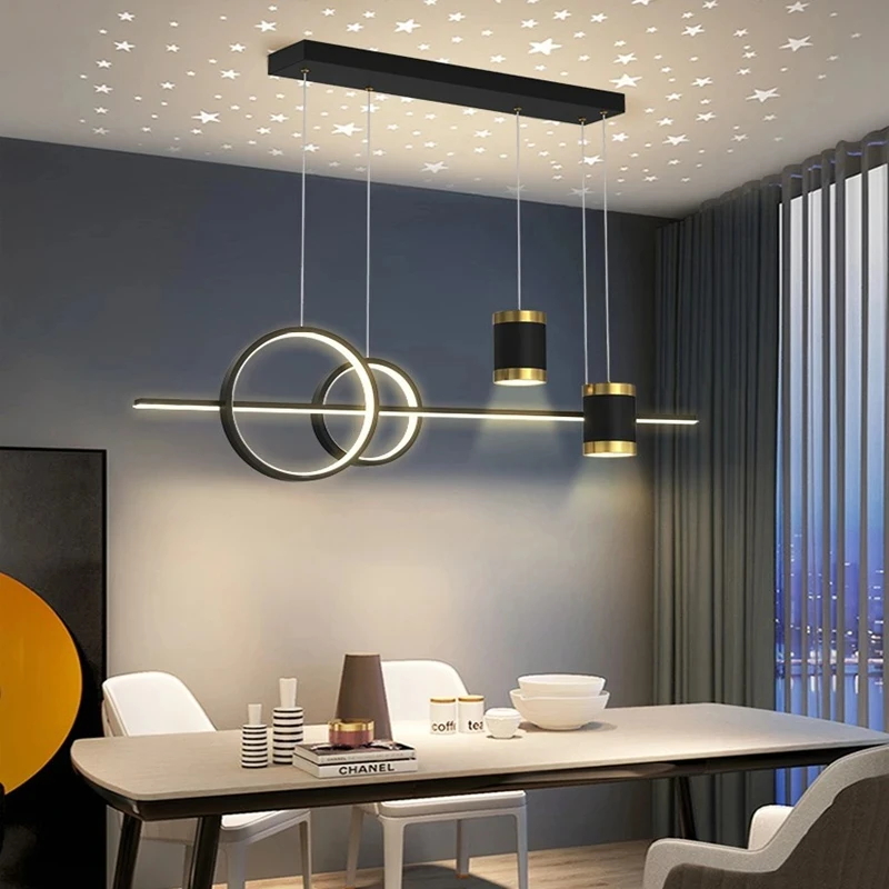 LEDノルディックレストランペンダントライト、モダンミニマリ - Home Bar And Counter のレビューと価格