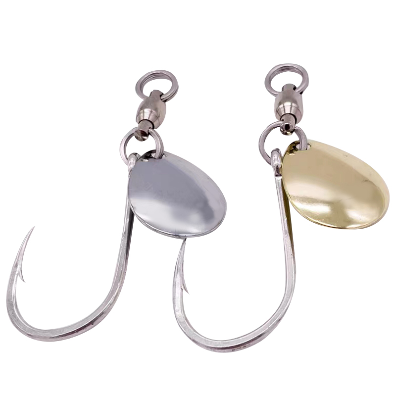 TAKEDO-シングルフィッシングフック、ダブルベアリングス - Jigger Double Sided のレビューと価格