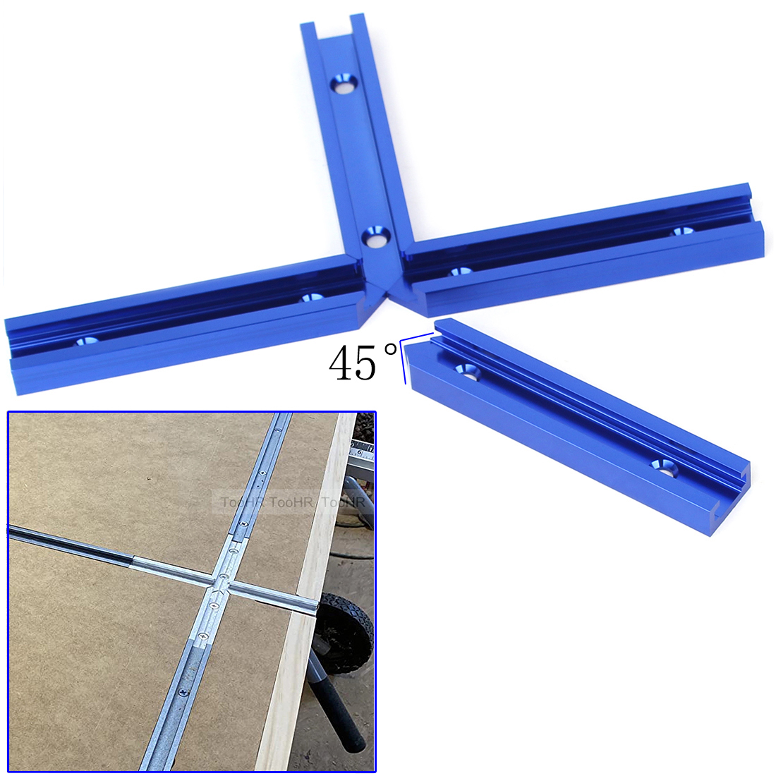 19 ミリメートル T トラックスロットマイタートラックジグ - Jigger Double Sided のレビューと価格