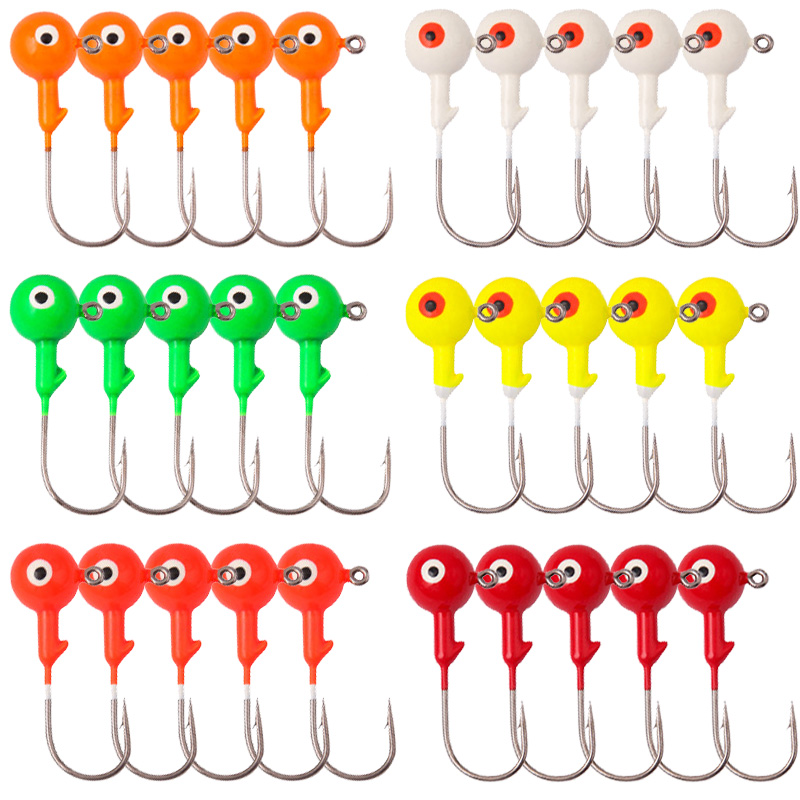 リードヘッドとピンボールのヘッドを備えた釣り用フック,釣り用 - Jigger Double Sided のレビューと価格